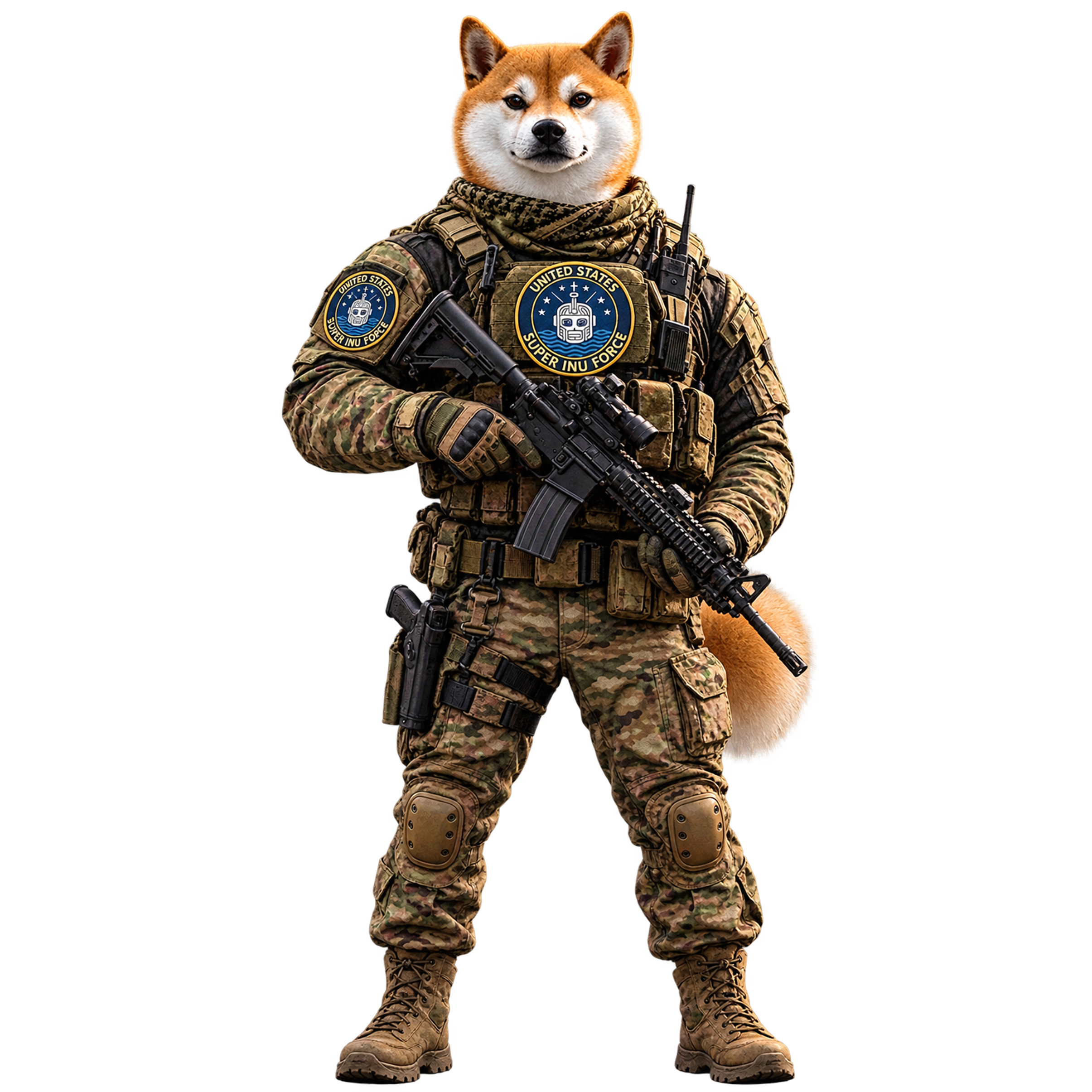 Super Inu Force Logo